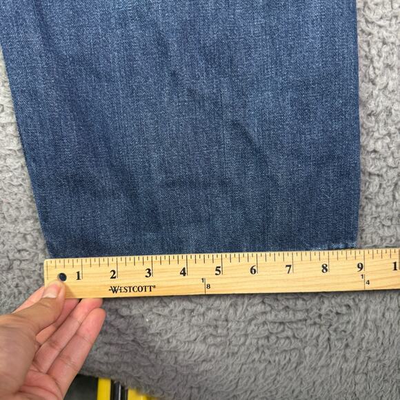Levis 569 Jeans Mens 36x34 Medium Washed Denim Loose Straight Baggy Vintage Y2K - Picture 9 of 10